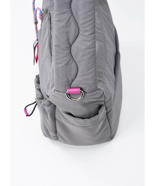 VEGE(ベジ)の「VEGE Everything Bag(ショルダーバッグ・レディース・ブラック/カーキ/グレー・FREE)」の16枚目の写真