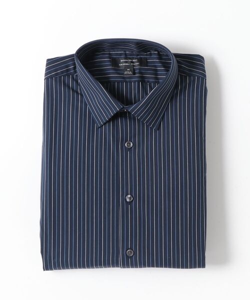 BANANA REPUBLIC FACTORY STORE(バナナリパブリック ファクトリーストア)の「BANANA REPUBLIC FACTORY STORE スリムフィットドレスシャツ(シャツ/ブラウス・メンズ・アッシュグレー/ブラウン/ネイビー/ブルー系その他・S/M/L/XL)」の11枚目の写真