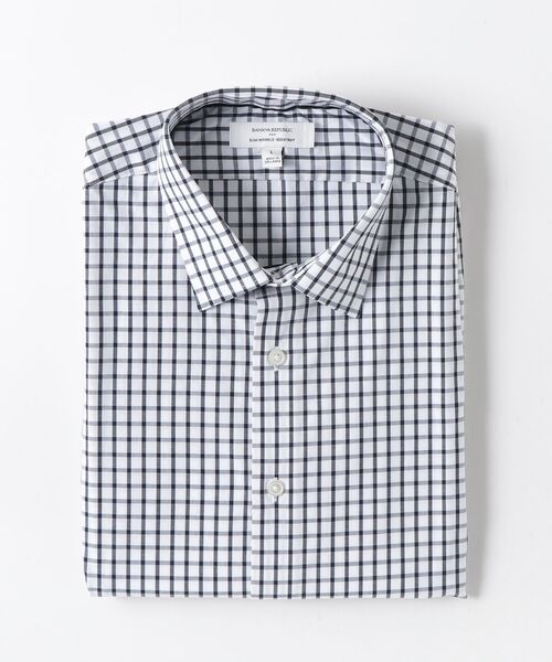 BANANA REPUBLIC FACTORY STORE(バナナリパブリック ファクトリーストア)の「BANANA REPUBLIC FACTORY STORE スリムフィットドレスシャツ(シャツ/ブラウス・メンズ・アッシュグレー/ブラウン/ネイビー/ブルー系その他・S/M/L/XL)」の12枚目の写真