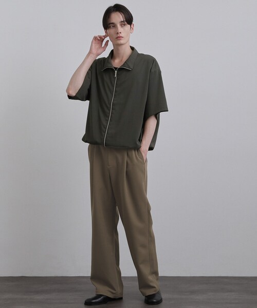 tk.TAKEO KIKUCHI(ティーケータケオキクチ)の「【防シワ/ストレッチ/セット対応可】smart shiftシリーズ バレルシルエットパンツ(スラックス・メンズ・チャコールグレー/ブラウン系その他/ブラック・02/01/03)」の19枚目の写真