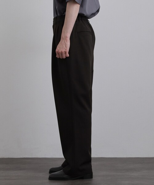 tk.TAKEO KIKUCHI(ティーケータケオキクチ)の「【防シワ/ストレッチ/セット対応可】smart shiftシリーズ バレルシルエットパンツ(スラックス・メンズ・チャコールグレー/ブラウン系その他/ブラック・02/01/03)」の22枚目の写真
