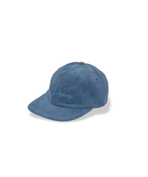 Snow Peak(スノーピーク)の「Snow Peak / Corduroy Logo Design Cap コーデュロイ ロゴデザイン キャップ(キャップ・メンズ・アイボリー/バーガンディー/ライトブルー/ブラック・ONE SIZE)」の3枚目の写真