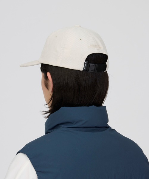 Snow Peak(スノーピーク)の「Snow Peak / Corduroy Logo Design Cap コーデュロイ ロゴデザイン キャップ(キャップ・メンズ・アイボリー/バーガンディー/ライトブルー/ブラック・ONE SIZE)」の9枚目の写真