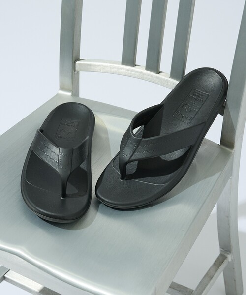 ISLAND SLIPPER（アイランドスリッパ）の「【ISLAND SLIPPER / アイランドスリッパ】202EVA / EVA トングサンダル / 水陸両用（サンダル・メンズ・ネイビー/ブラック/ベージュ・8/10/9）」の2枚目の写真
