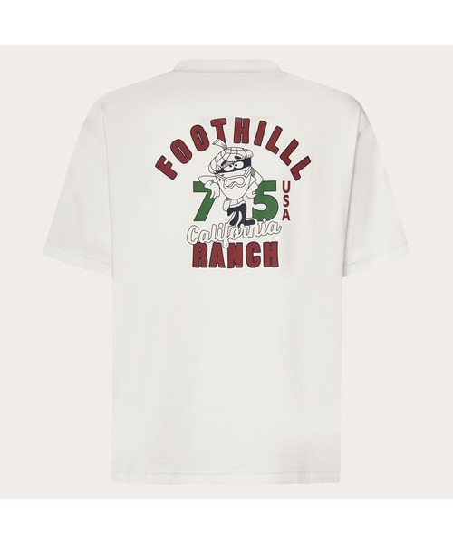 OAKLEY(オークリー)の「オークリー EN NEW RETRO TEE FOOTHILL 2.0 Tシャツ/ スポーツ・トレーニング/OAKLEY(Tシャツ/カットソー・メンズ・ブラック系その他/オフホワイト・M/L/XL/S)」の5枚目の写真