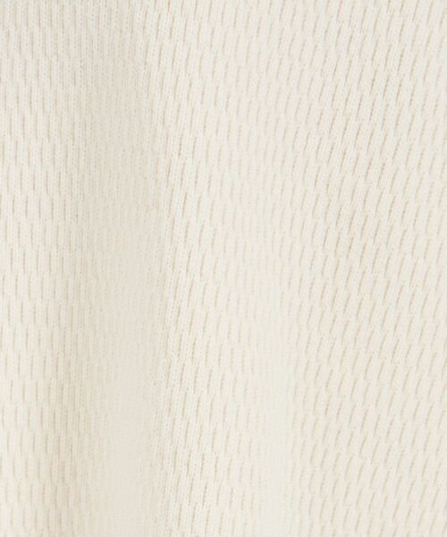 Healthknit(ヘルスニット)の「【Healthknit/ヘルスニット】サーマルキング ハニカムクロップドクルー/(Tシャツ/カットソー・レディース・ボルドー/オフホワイト/ブラック・フリー)」の8枚目の写真