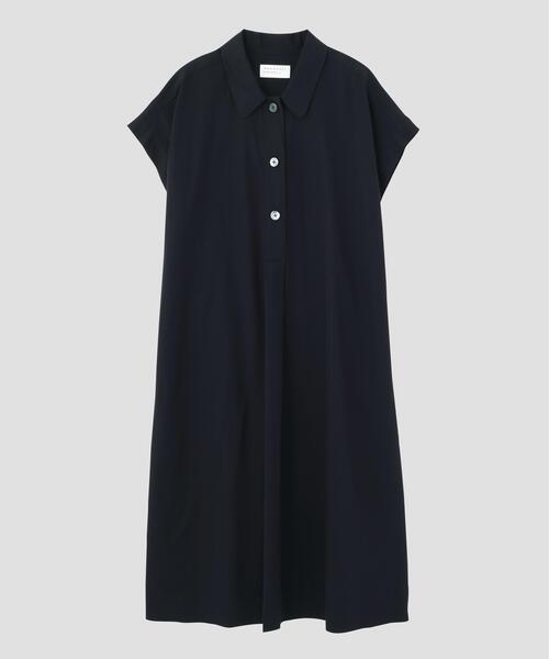 MARGARET HOWELL(マーガレットハウエル)の「COTTON LINEN POPLIN DRESS(ワンピース・レディース・ダークブラウン・FREE)」の3枚目の写真