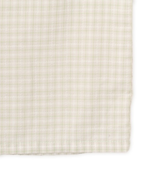 atmos pink(アトモスピンク)の「atmos pink Check Short Sleeve Shirt / アトモス ピンク チェック ショート スリーブ シャツ(シャツ/ブラウス・レディース・ホワイト/ブルー・FREE)」の10枚目の写真