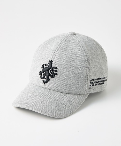DOUBLE STANDARD CLOTHING(ダブルスタンダードクロージング)の「裏毛ベースボールキャップ(キャップ・レディース・オフホワイト/トップグレー・FREE)」の1枚目の写真