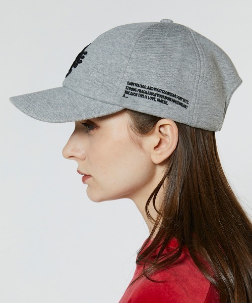 DOUBLE STANDARD CLOTHING(ダブルスタンダードクロージング)の「裏毛ベースボールキャップ(キャップ・レディース・オフホワイト/トップグレー・FREE)」の15枚目の写真