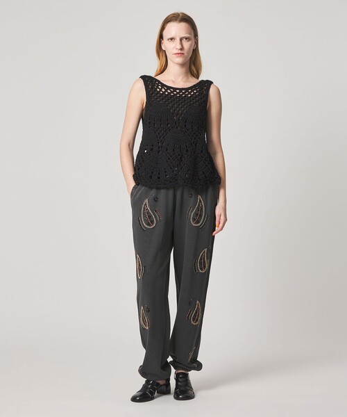 Steven Alan(スティーブンアラン)の「<RACHEL COMEY>FETE PANTS/パンツ(スウェットパンツ・レディース・グレー系・S)」の2枚目の写真