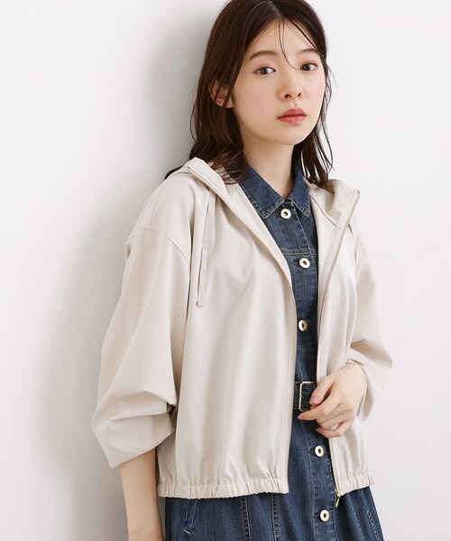 grove（グローブ）の「【UPF50＋・UV90％カット】多機能パーカー（パーカー・レディース・ナチュラル/ブラック・02/03/04/05）」の7枚目の写真