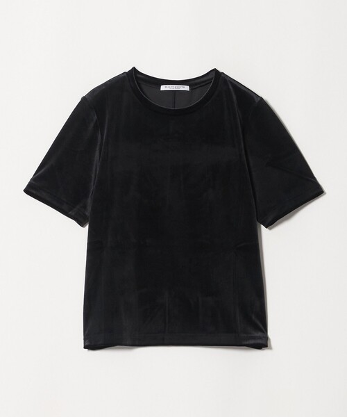 BEAUTY&YOUTH UNITED ARROWS（ビューティーアンドユースユナイテッドアローズ）の「ベロア コンパクト ショートスリーブTシャツ（Tシャツ/カットソー・レディース・ライトブルー/ブラック/ダークブラウン・FREE）」の19枚目の写真