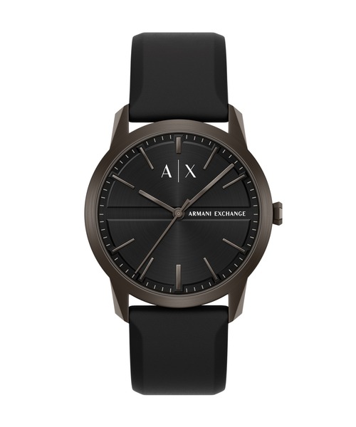 ARMANI EXCHANGE(アルマーニエクスチェンジ)の「アルマーニ・エクスチェンジ 腕時計 メンズ アナログ シリコン AX2652(アナログ腕時計・メンズ・ブラック・FREE)」の1枚目の写真
