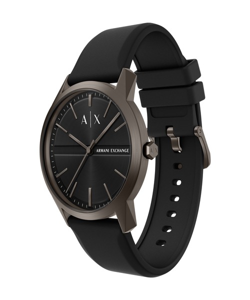ARMANI EXCHANGE(アルマーニエクスチェンジ)の「アルマーニ・エクスチェンジ 腕時計 メンズ アナログ シリコン AX2652(アナログ腕時計・メンズ・ブラック・FREE)」の6枚目の写真