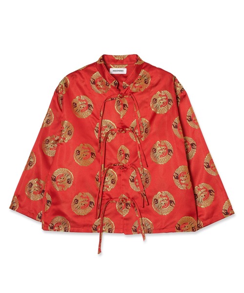 DISCOVERED（ディスカバード）の「DRAGON JB CHINA SHIRT（ブルゾン・メンズ・レッド/ブラック・3/1）」の2枚目の写真