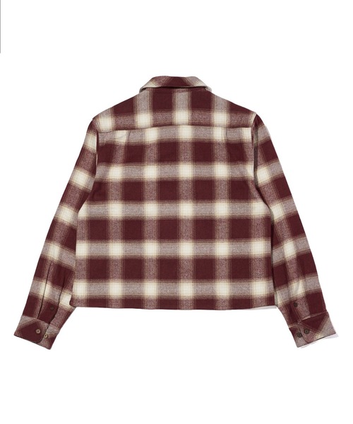 Noen(ノエン)の「フランネルチェックシャツ(シャツ/ブラウス・メンズ・バーガンディー/ブラック・LARGE/MEDIUM/X-LARGE)」の18枚目の写真