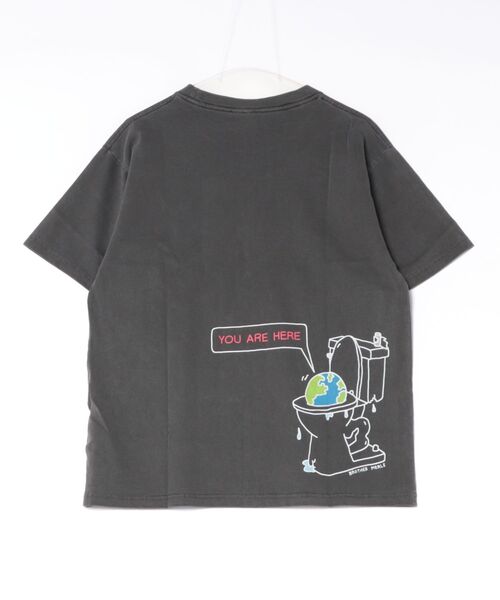 BROTHER MERLE（ブラザー マール）の「RSC×BROTHER MERLE / FOLLOW YOUR DREAM T-SHIRT(M4)（Tシャツ/カットソー・メンズ・ホワイト/チャコールグレー・LARGE/MEDIUM/X-LARGE）」の12枚目の写真