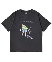 RSC×BROTHER MERLE / FOLLOW YOUR DREAM T-SHIRT(M4)