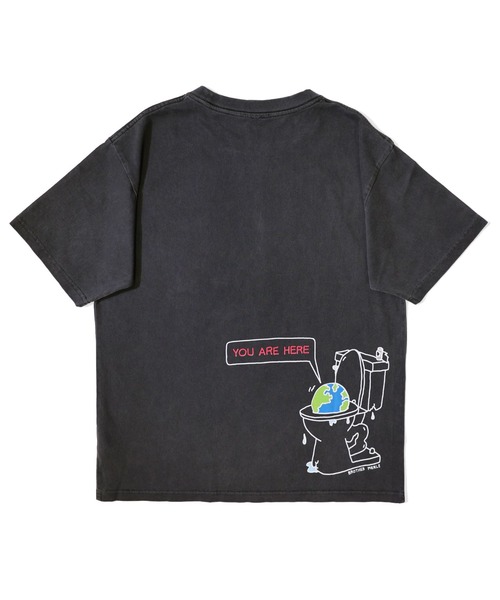 BROTHER MERLE（ブラザー マール）の「RSC×BROTHER MERLE / FOLLOW YOUR DREAM T-SHIRT(M4)（Tシャツ/カットソー・メンズ・ホワイト/チャコールグレー・LARGE/MEDIUM/X-LARGE）」の4枚目の写真
