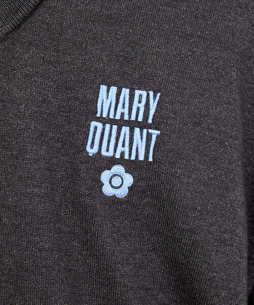MARY QUANT（マリークワント）の「MARY QUANT × PUBLUX/マリークワント <ユニセックス>別注 レイヤード ロゴ ニット　限定展開（ニット/セーター・メンズ・ブラウン/グレー/ブラック・SMALL/LARGE/MEDIUM）」の11枚目の写真