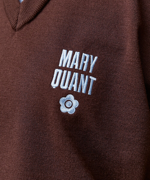 MARY QUANT（マリークワント）の「MARY QUANT × PUBLUX/マリークワント <ユニセックス>別注 レイヤード ロゴ ニット　限定展開（ニット/セーター・メンズ・ブラウン/グレー/ブラック・SMALL/LARGE/MEDIUM）」の19枚目の写真