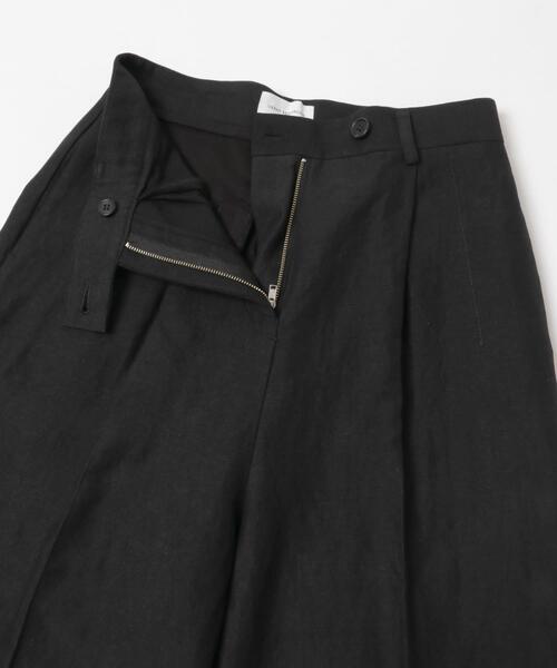 URBAN RESEARCH(アーバンリサーチ)の「new basic WOOL LINEN PANTS(その他パンツ・レディース・ブラック・40/38/36)」の4枚目の写真