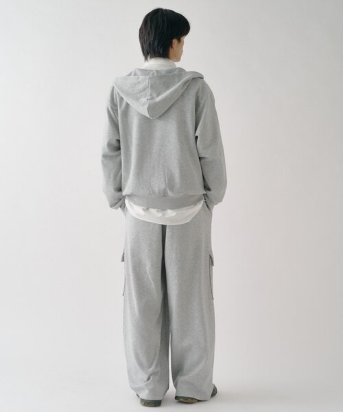 goocy(グーシー)の「ボンディングスウェットZIPPK(パーカー・メンズ・グレー/ブラック・LARGE/MEDIUM)」の21枚目の写真