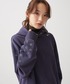NIKE（ナイキ）の「《セットアップ対応商品》ナイキ スタジオ フリース ミディアムウェイト ウィメンズ オーバーサイズド プルオーバー パーカー / Nike Studio Fleece Medium Weight Women's Oversized Pullover Hoodie IX7044-013 Gridiron（パーカー・M）」