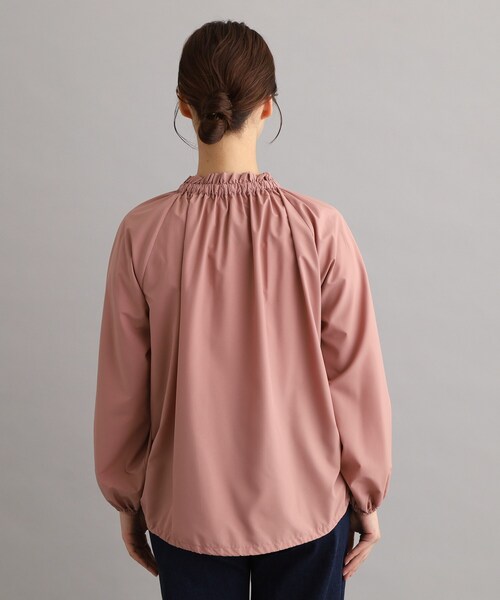 LAURA ASHLEY(ローラアシュレイ)の「【ミノテック(R)/袖口・裾ゴム仕様】ギャザーブルゾン(ブルゾン・レディース・ベビーピンク/ベージュ/ブラック・38/40)」の11枚目の写真