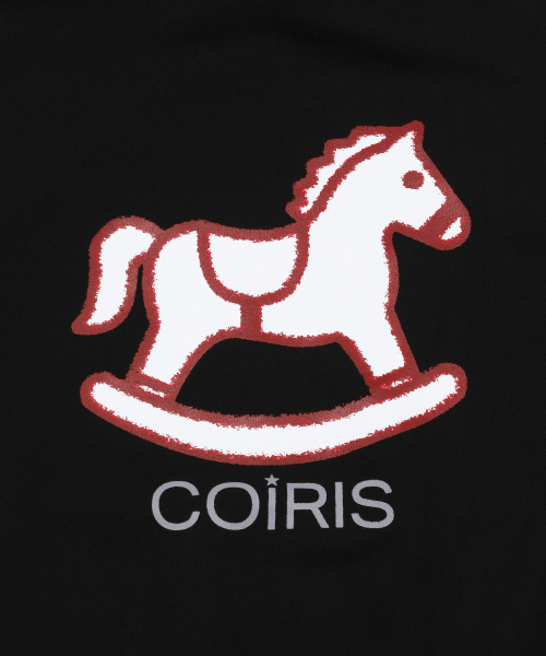 COIRIS(コイリス)の「クレヨン PONY グラフィックフードT(3カラー)(パーカー・レディース・ライトグレー/ブラック/ネイビー・FREE)」の17枚目の写真