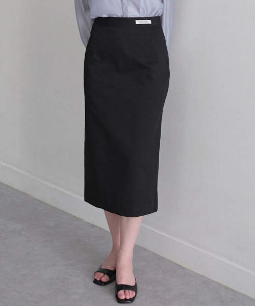 LENAV(ルナブ)の「Les cotton chino skirt (white)(スカート・レディース・ホワイト・SMALL/MEDIUM)」の2枚目の写真
