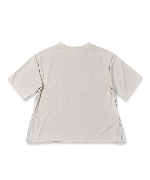 sneeuw(スニュウ)の「スリットスウェットTシャツ(Tシャツ/カットソー・レディース・ブラック/ブラウン/クリーム・1/3)」の10枚目の写真