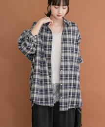 ITEMS URBANRESEARCH | 起毛チェックオーバーシャツ(シャツ/ブラウス)