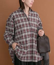 ITEMS URBANRESEARCH | 起毛チェックオーバーシャツ(シャツ/ブラウス)