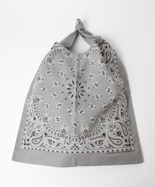 BEAMS BOY（ビームスボーイ）の「【一部予約】HAV A HANK / バンダナ トートバッグ（トートバッグ・レディース・ホワイト/レッド/ネイビー・ONE SIZE）」の14枚目の写真