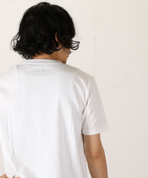 CIAOPANIC（チャオパニック）の「【Kenichi Oki】　BEARD（Tシャツ/カットソー・メンズ・ホワイト/ブラック・L/LL/M）」の6枚目の写真