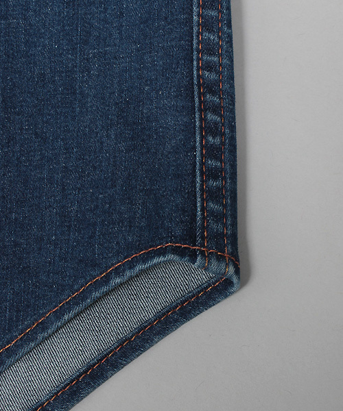 ESSENTIAL GARMENT MEN'S BIGI（エッセンシャルガーメントメンズビギ）の「【2016-17A/W 新作】ストレッチスリム デニムシャツ/バンドカラー（シャツ/ブラウス・メンズ・インディゴブルー・L/M/S）」の7枚目の写真