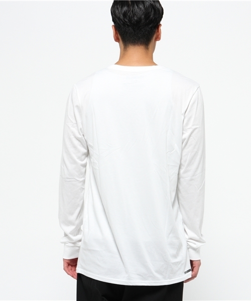 Hurley (ハーレー)の「ONE & ONLY DRI-FIT L/S(Tシャツ/カットソー・メンズ・ブラック/ホワイト/ヘザーグレー/ネイビー・MEDIUM/LARGE/SMALL)」の6枚目の写真