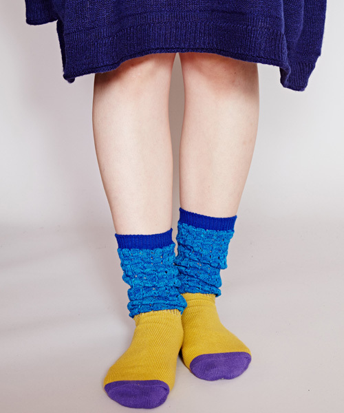 チャイハネ（チャイハネ）の「【チャイハネ】バルーンルーズソックス / 靴下24cm（ソックス/靴下・レディース・レッド/ブルー/オレンジ・FREE）」の9枚目の写真