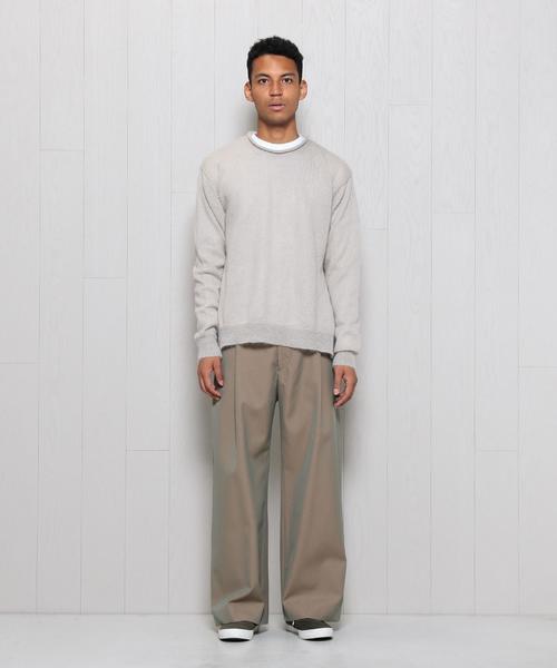 BEAUTY&YOUTH UNITED ARROWS(ビューティーアンドユースユナイテッドアローズ)の「<H BEAUTY&YOUTH> CHAMBRAY 1P WIDE PT/パンツ◆(その他パンツ・メンズ・オリーブ・MEDIUM/SMALL/LARGE)」の10枚目の写真