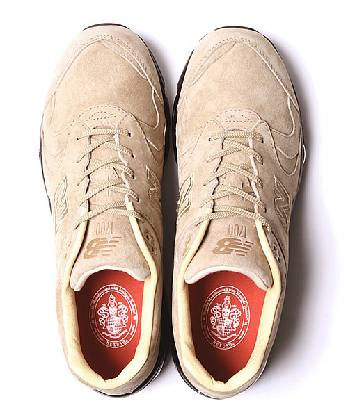 NEXUSVII（ネクサスセブン）の「NEXUS*NEW BALANCE CM1700（スニーカー・メンズ・ベージュ・7/8/9/10/11/7h/8h/9h/10h）」の5枚目の写真