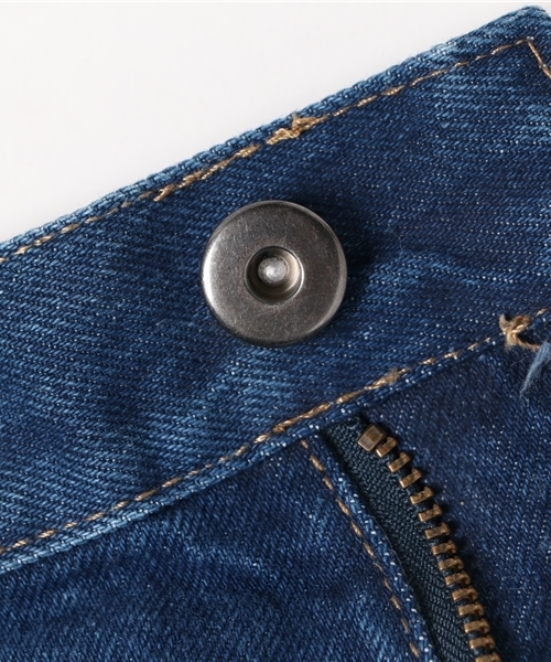 KOBE LETTUCE（コウベレタス）の「取り入れるだけでこなれ感UP！[XS/S/M]裾フリンジ☆ハイウエストダメージデニムショートパンツ/ボトムス/レディース[M1787]（デニムパンツ・レディース・オフホワイト/ブルー/ライトブルー・M/S/XS）」の9枚目の写真