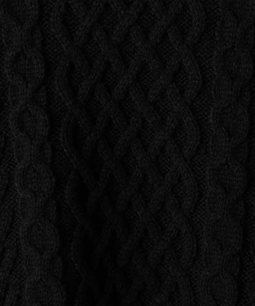 coen(コーエン)の「アランケーブルクルーネックニット(ブラウン⇒WEB限定カラー)(ニット/セーター・メンズ・オフホワイト/ブラック/グレー/ブラウン/レッド・X-LARGE/SMALL/MEDIUM/LARGE)」の21枚目の写真