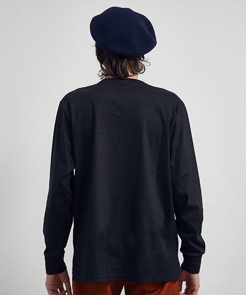 UNITED TOKYO(ユナイテッドトウキョウ)の「テクノラマスムースロングスリーブカットソー(Tシャツ/カットソー・メンズ・ブラック/オフホワイト/ネイビー・3/1/2)」の6枚目の写真