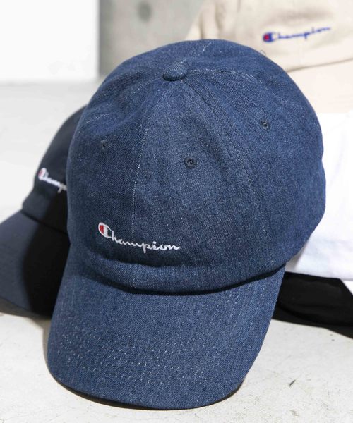 Champion（チャンピオン）の「∴WEGO/Champion ローキャップ（キャップ・メンズ・その他1/その他2/ベージュ/ブラック/ダークインディゴブルー/ホワイト/ライム/ライトピンク/オレンジ/サックスブルー/ライトパープル/パープル/ブラック系その他/ネイビー/ライトインディゴブルー・FREE）」の9枚目の写真