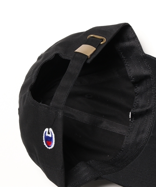 Champion（チャンピオン）の「∴WEGO/Champion ローキャップ（キャップ・メンズ・その他1/その他2/ベージュ/ブラック/ダークインディゴブルー/ホワイト/ライム/ライトピンク/オレンジ/サックスブルー/ライトパープル/パープル/ブラック系その他/ネイビー/ライトインディゴブルー・FREE）」の18枚目の写真