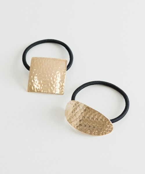 Haco ハコ の 大人っぽい幾何学ヘアーアクセセット ヘアゴム Wear