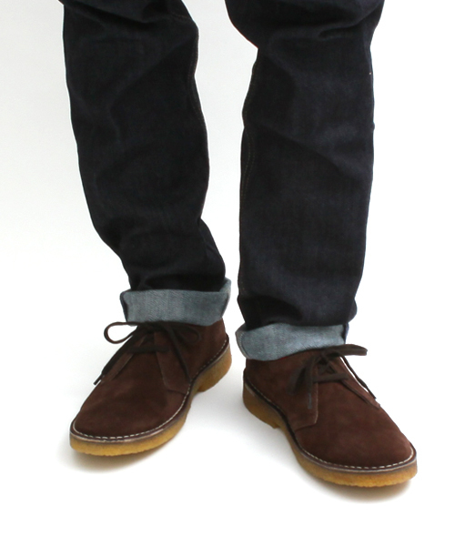 green label relaxing(グリーンレーベルリラクシング)の「GLR SUEDE PLAIN TOEシューズ(その他シューズ・メンズ・ブラック/ダークブラウン/ベージュ/ネイビー・40/41/42/43)」の1枚目の写真