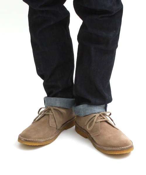 green label relaxing(グリーンレーベルリラクシング)の「GLR SUEDE PLAIN TOEシューズ(その他シューズ・メンズ・ブラック/ダークブラウン/ベージュ/ネイビー・40/41/42/43)」の3枚目の写真